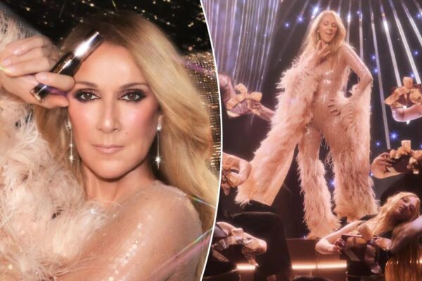 Celine Dion on her Charlotte Tilbury holiday campaign and festive fashion and beauty tips