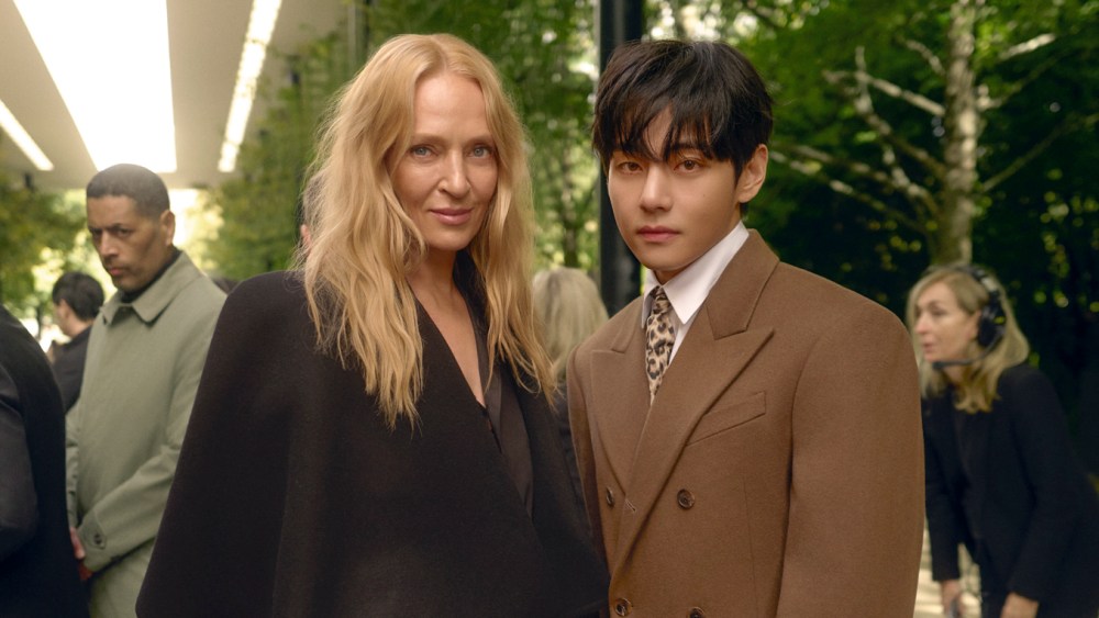 Uma Thurman, Kim Taehyung aka V of BTS