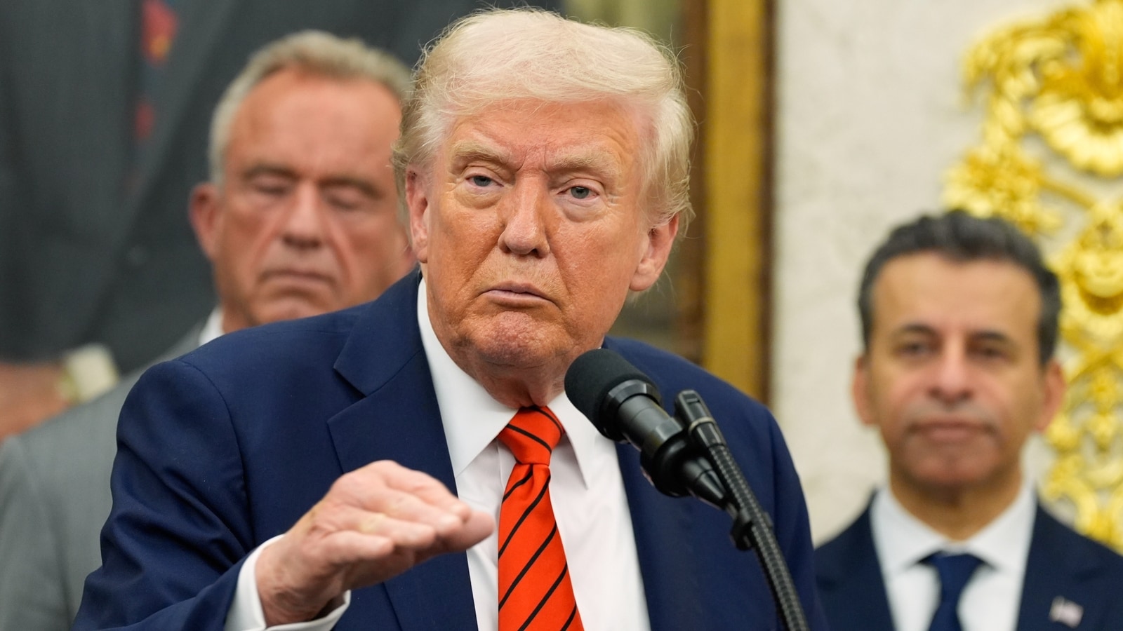 Donald Trump sets off for Mideast to mark Hamas-Israel ceasefire deal