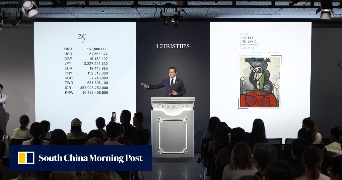Hong Kong autumn 2025 art auctions see the lowest combined turnover in 8 years