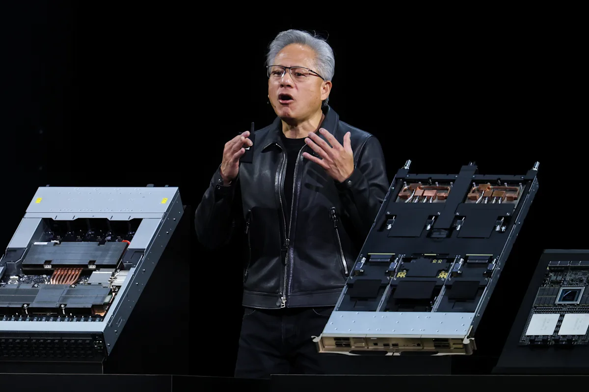 Nvidia stock hits all-time high, nears $5 trillion market cap after slew of updates at GTC event