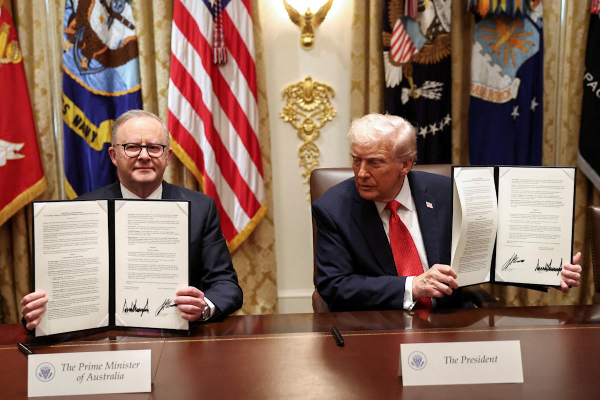 Trump's rare earth pact with Australia sets the table for highly anticipated meeting with China next week