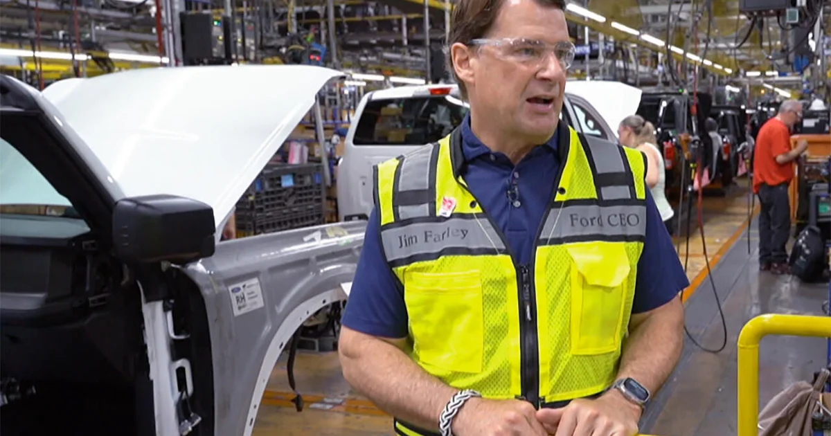 CEO Jim Farley on steering Ford through Trump's tariffs