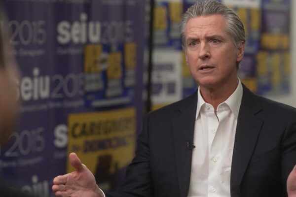 Gavin Newsom on opposing Donald Trump: "He's a wrecking ball"