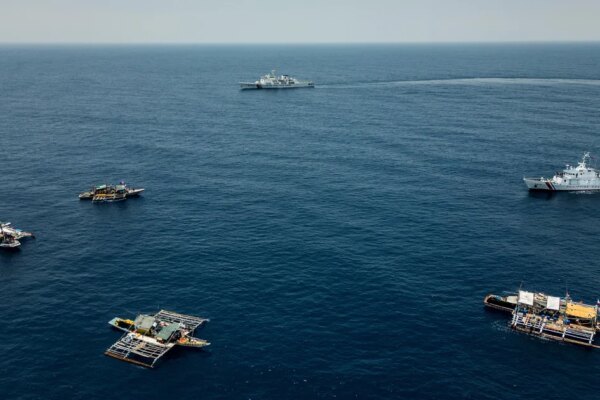 U.S. plans "show of force" against Chinese aggression in South China Sea as Trump, Xi to meet, sources say