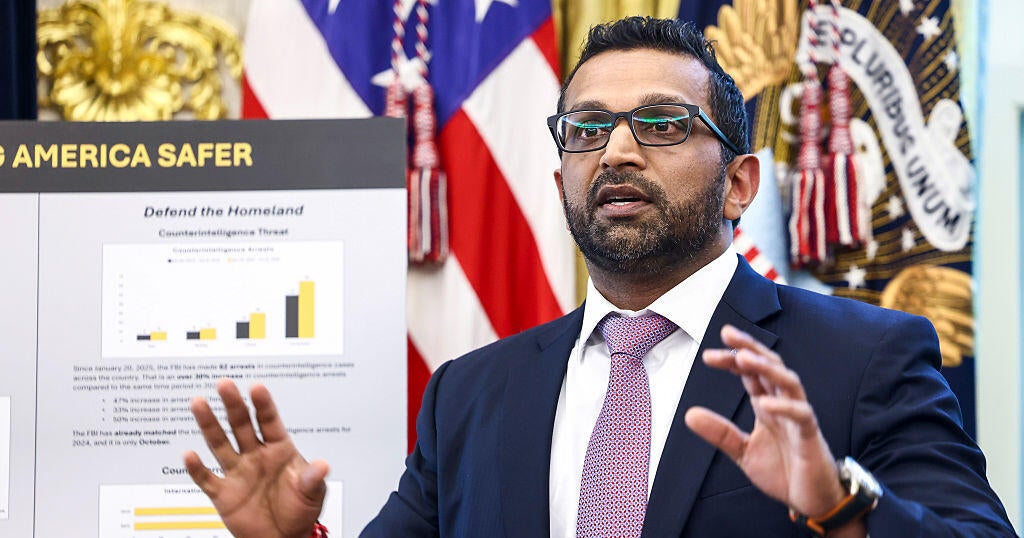 FBI Director Kash Patel plans travel to China as part of fentanyl crackdown effort