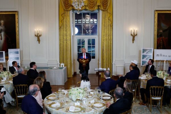 Trump looks to cement his architectural legacy as Democrats bristle