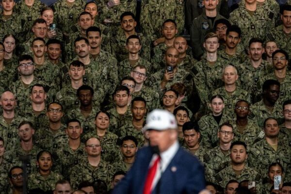 Fact check: 11 false claims Trump made to the troops in Japan