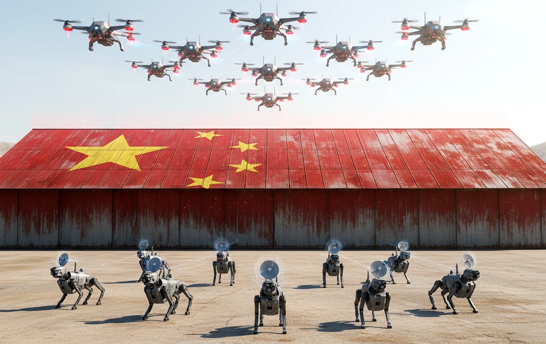 China’s DeepSeek Robot Dogs and AI Drone Swarms