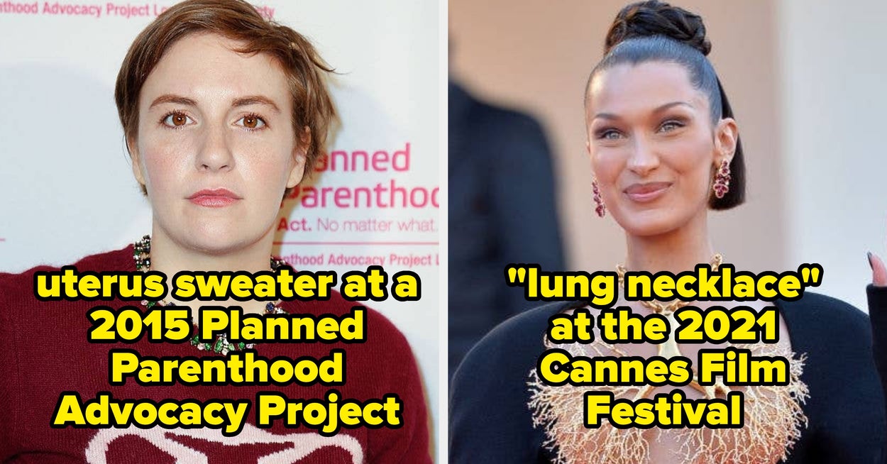 NSFW Red Carpet Outfits With Anatomical Details