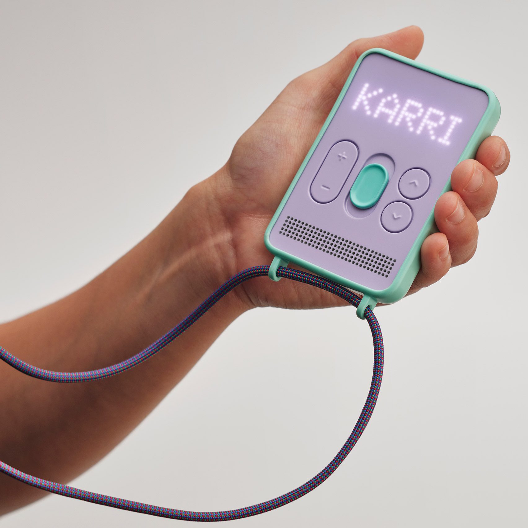 Pentagram refreshes Karri's screen-free smartphone for kids