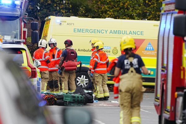 Vehicle and stabbing attack near synagogue in Manchester, England, wounds 4 as Jewish people mark Yom Kippur