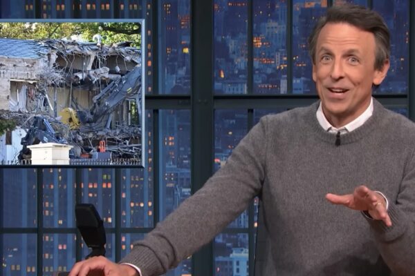 Late-Night Hosts Object to Trump 'Going Hulk Smash' on the White House