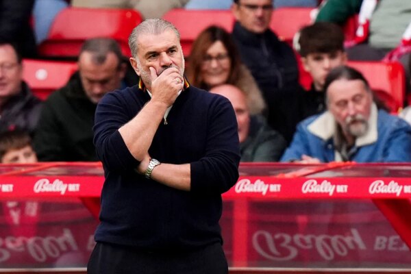 Nottingham Forest sacks Ange Postecoglou just 39 days after hiring
