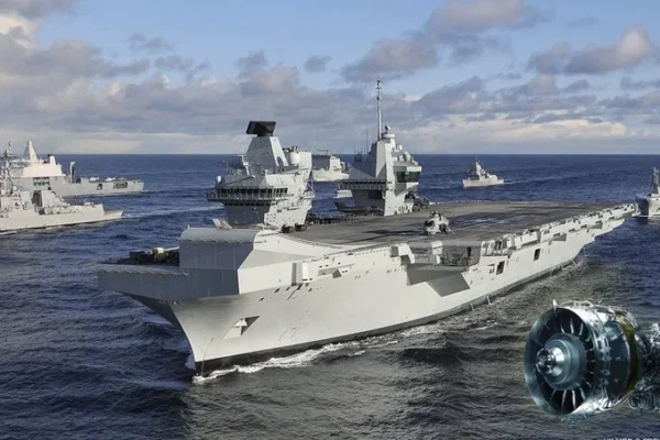 Proud to showcase propulsion technology in UK Carrier Strike Groups India tour RollsRoyce-1.webp