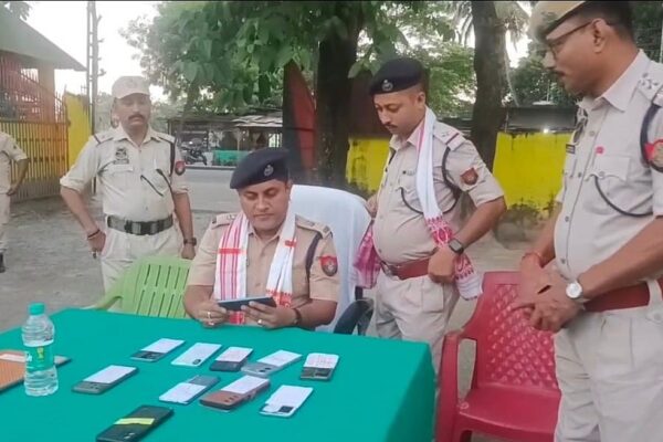 Orang Police Recover 11 Lost Mobile Phones from Multiple Regions
