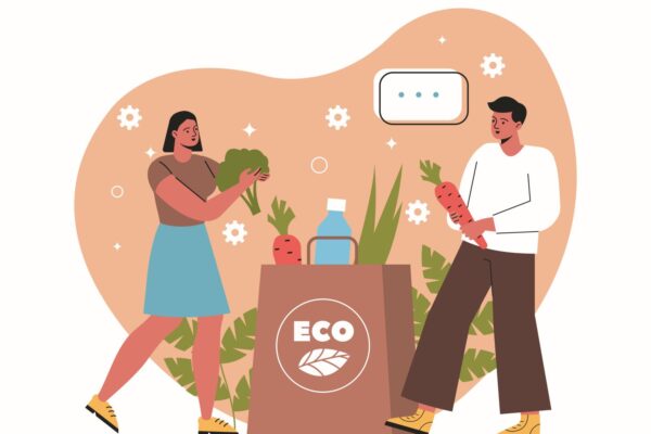 Eco-friendly eating habits