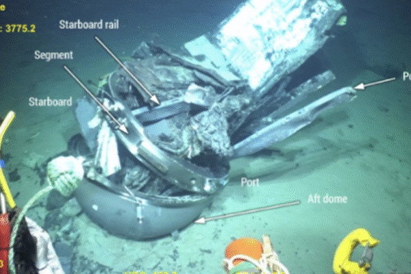Titan submersible was damaged in previous dives before fatal implosion, NTSB finds Titan submersible was damaged in previous dives before fatal implosion, NTSB finds