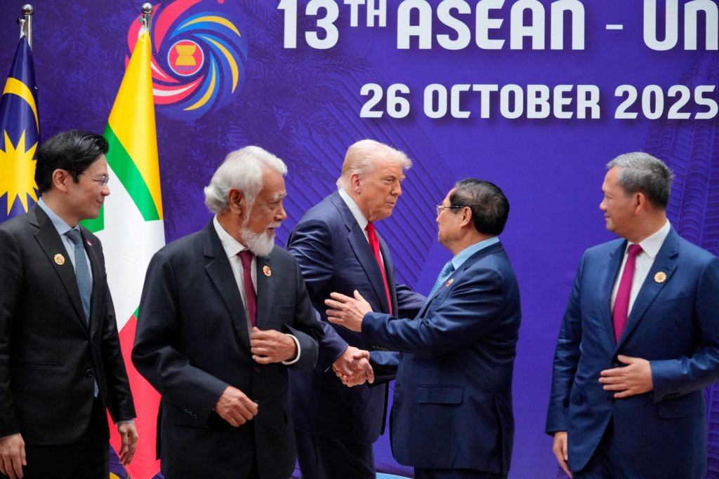 Trump tries to assure Asian nations hit by U.S. tariffs amid progress on China trade deal