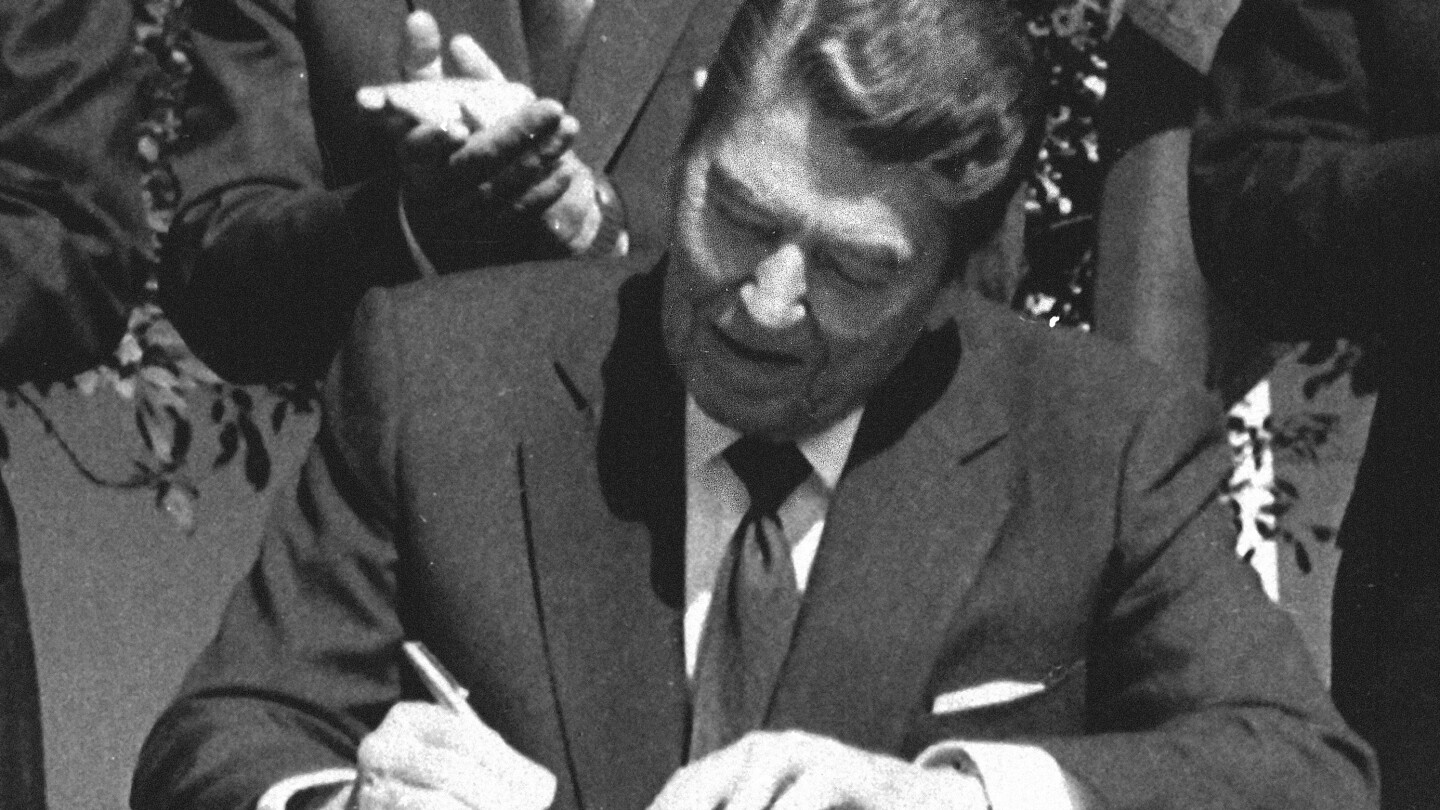 Canadian ad prompts backlash against Reagan Foundation