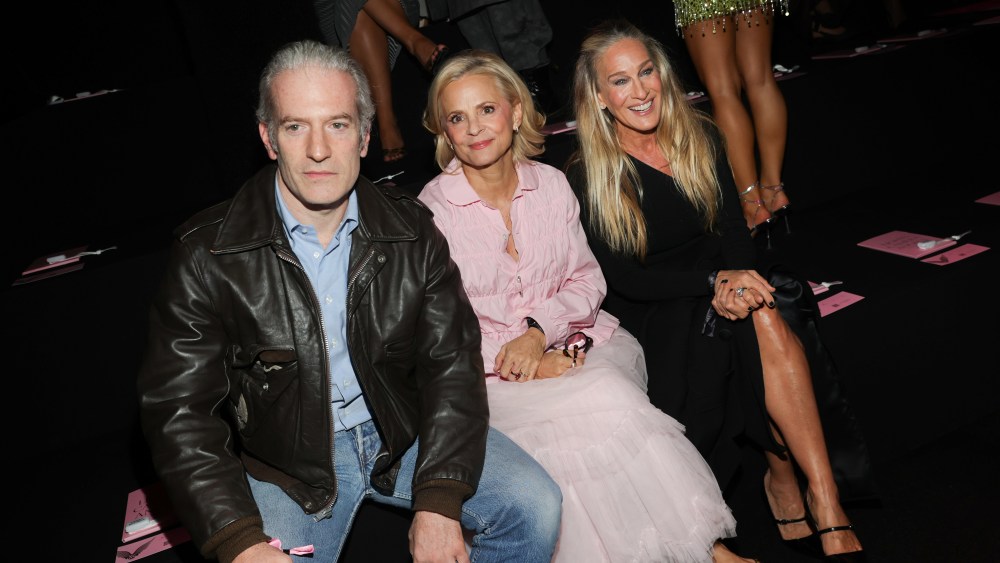 Mel Ottenberg, Amy Sedaris and Sarah Jessica Parker