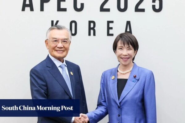 ‘Egregious’: Beijing criticises new Japanese PM Takaichi for meeting Taiwanese official