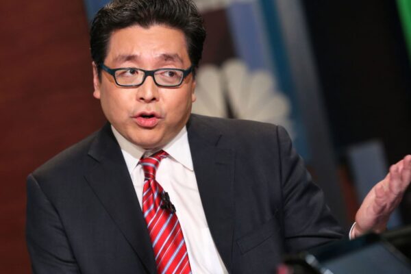 Fundstrat's Tom Lee says crypto is a 'leading indicator' for U.S. stock prices