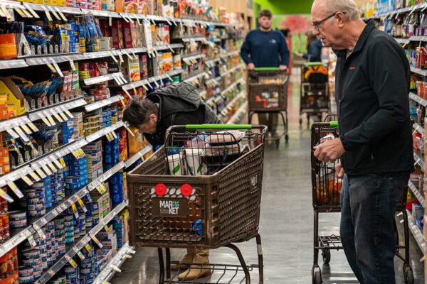 Stocks are buoying wealthy sentiment. A labor market break could end that