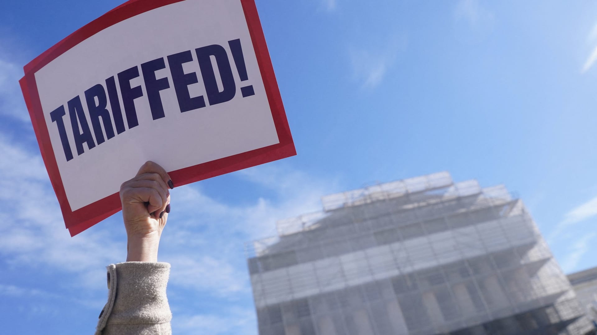 Prediction market traders slash odds Trump tariffs survive Supreme Court ruling