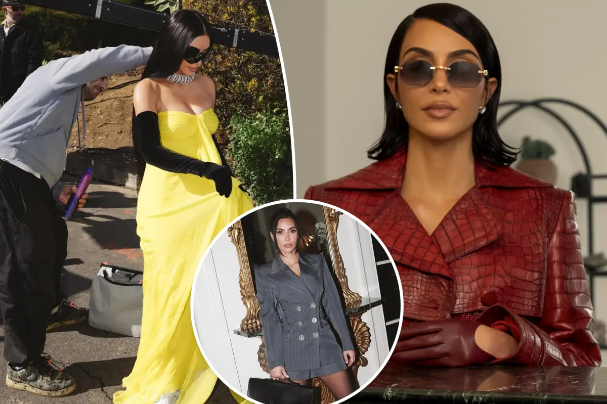 Kim Kardashian shares behind-the-scenes wardrobe secrets from Hulu’s ‘All’s Fair’