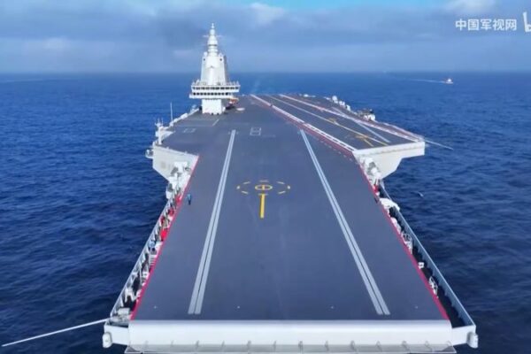 China’s most advanced aircraft carrier enters service