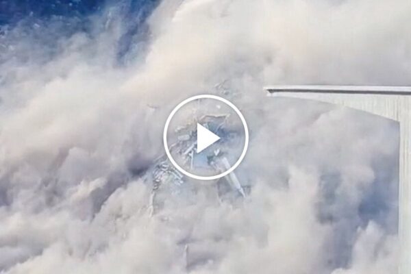 Bridge in China Partially Collapses