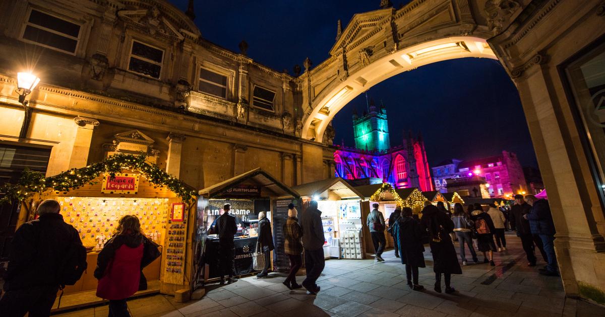 Bath Christmas market among UK's best for 2025