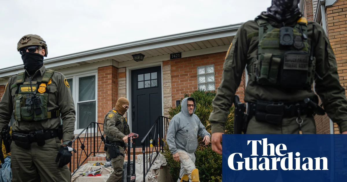 Trump’s immigration raids continue through Halloween in Chicago and Los Angeles | US immigration