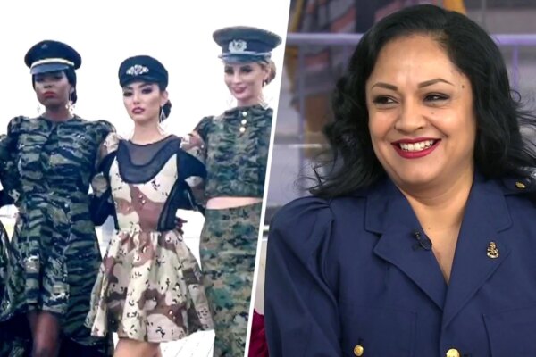 Navy Veteran Shares Military-Inspired Fashion Project