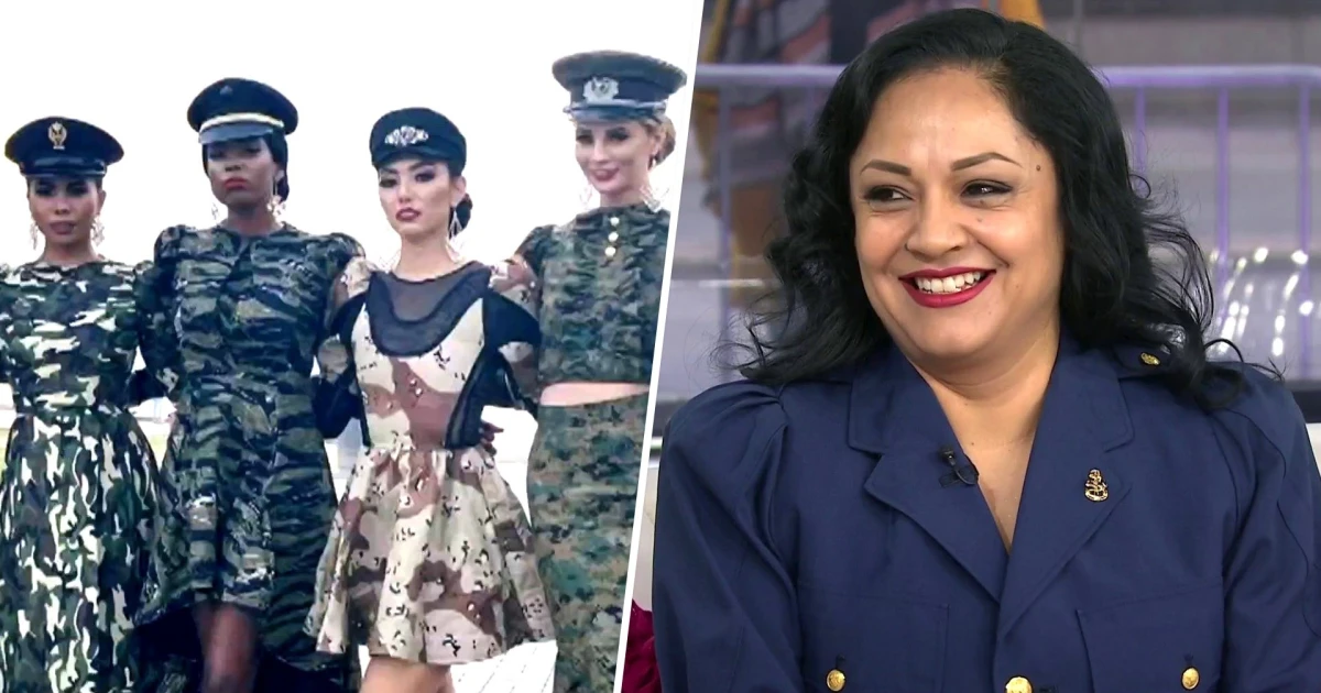 Navy Veteran Shares Military-Inspired Fashion Project