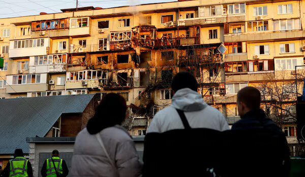 4 killed, dozens injured in Russian drone and missile attack on Kyiv overnight