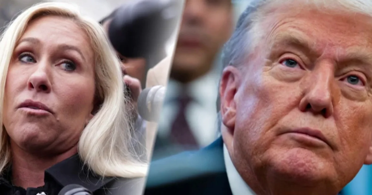 President Trump feuds with Rep. Marjorie Taylor Greene over Epstein files