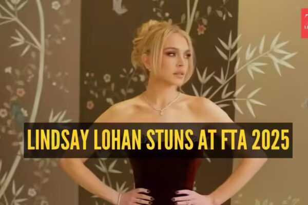 Lindsay Lohan just delivered the most unexpected glam moment at the Fashion Trust Arabia Awards 2025 |