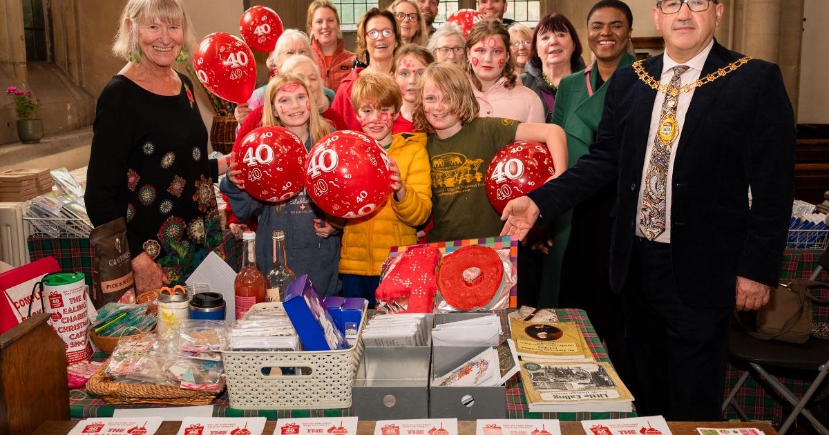 Charity Christmas card shop opens for 40th year in Ealing