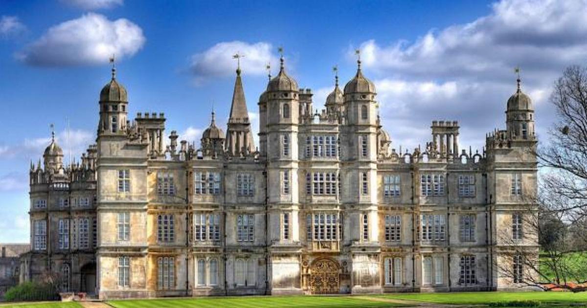 Burghley House in Stamford inThe Times Christmas list