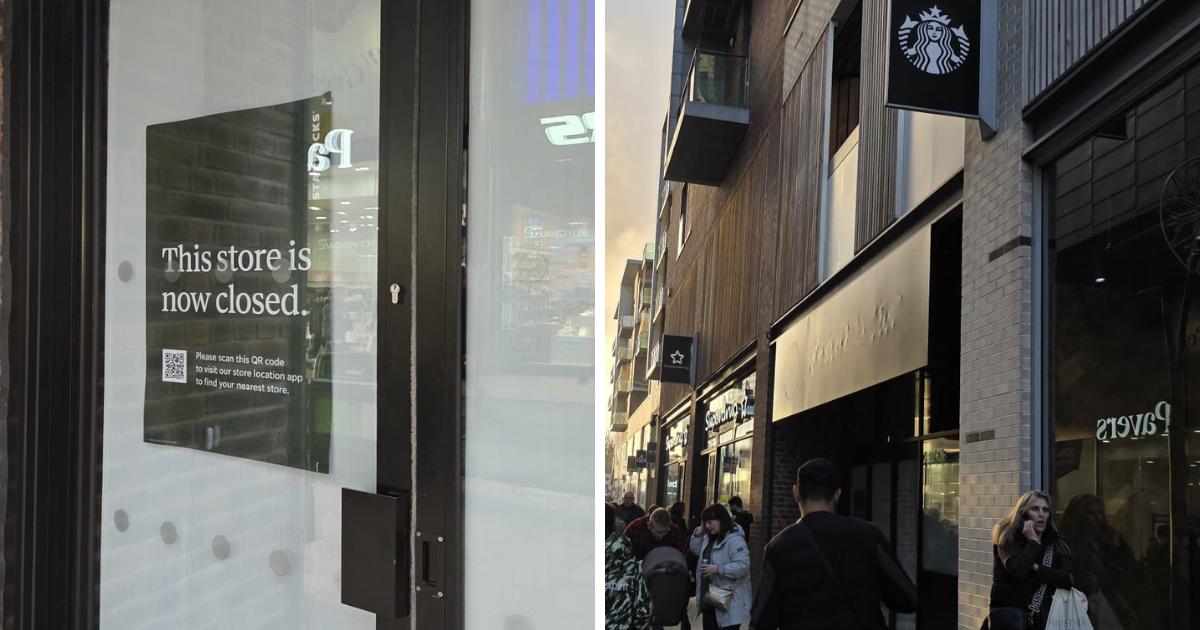 Starbucks in Bury town centre closed 2 years after opening