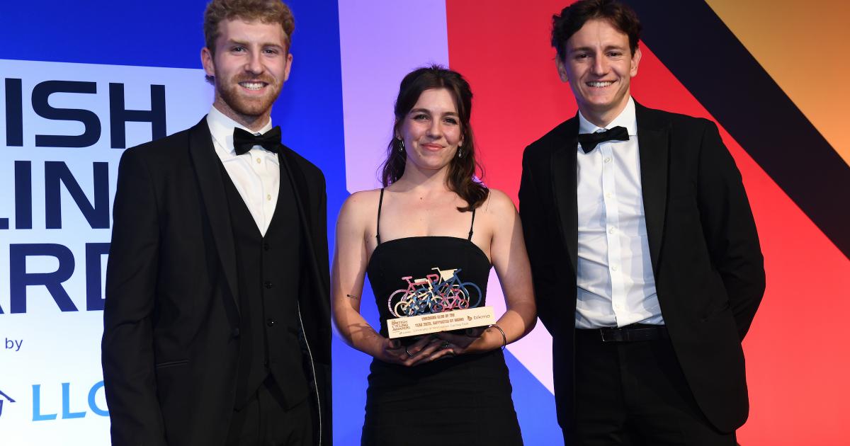 University Cycling Club President George Cottrell left thrilled