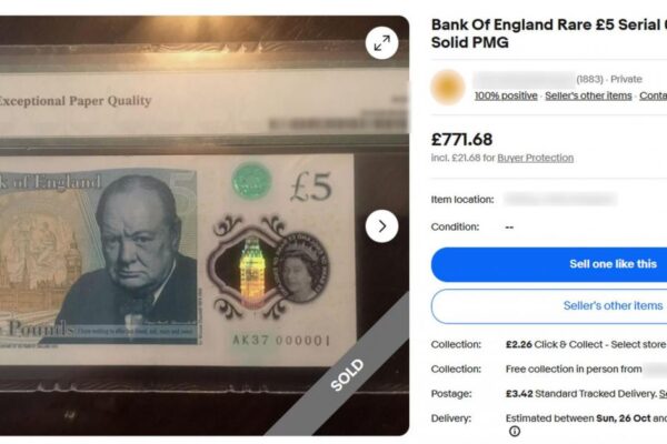 The sign that your bank notes could be worth hundreds