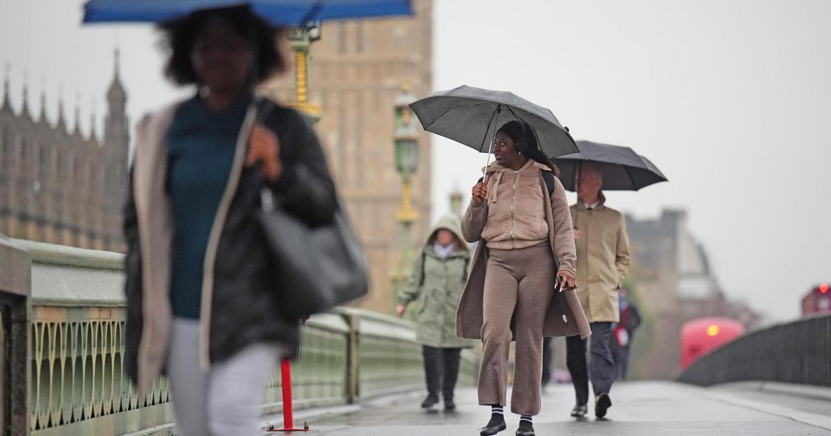 Parts of UK to see heavy rain as cold snap comes to an end