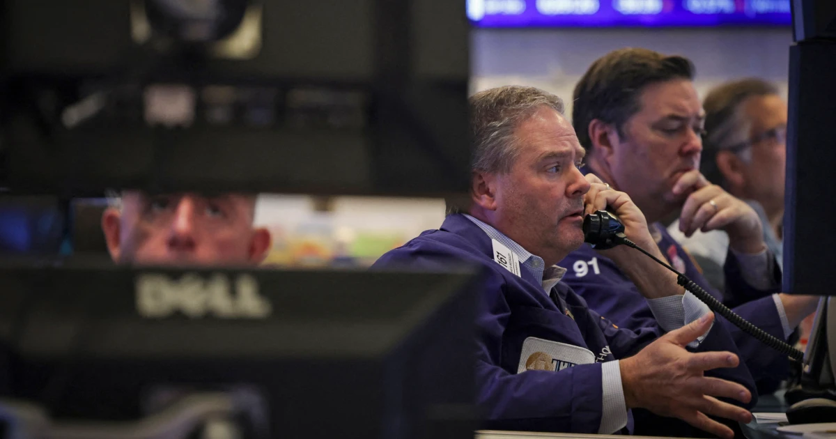 Stocks, crypto fall after CEOs raise fears of a market pullback