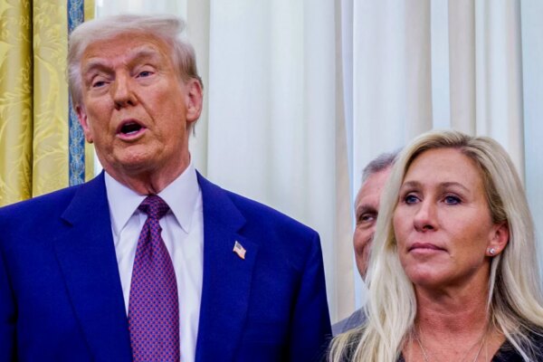 Rep. Marjorie Taylor Greene says she's received threats amid deepening feud with Trump