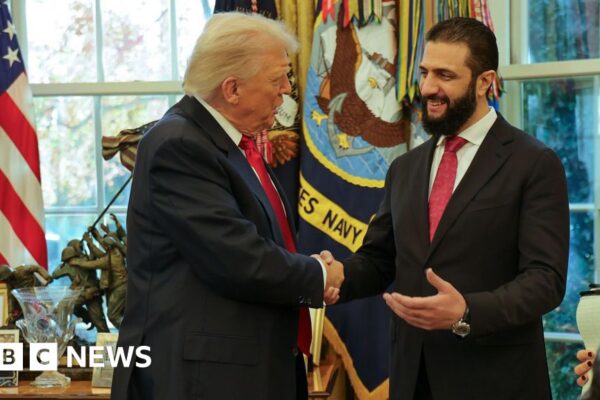 Syria to join coalition to defeat IS group after Trump meeting