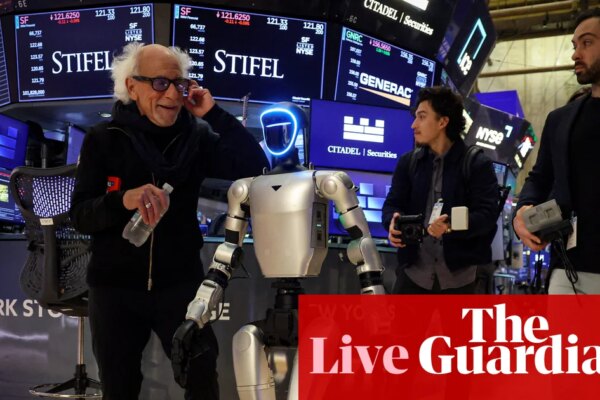 Tech shares slide after SoftBank sells Nvidia stake; UK interest rate cut expected in December – as it happened | Business