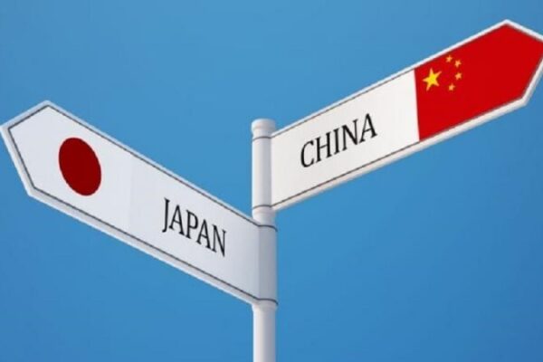 Global energy markets decline and worsening China–Japan crisis